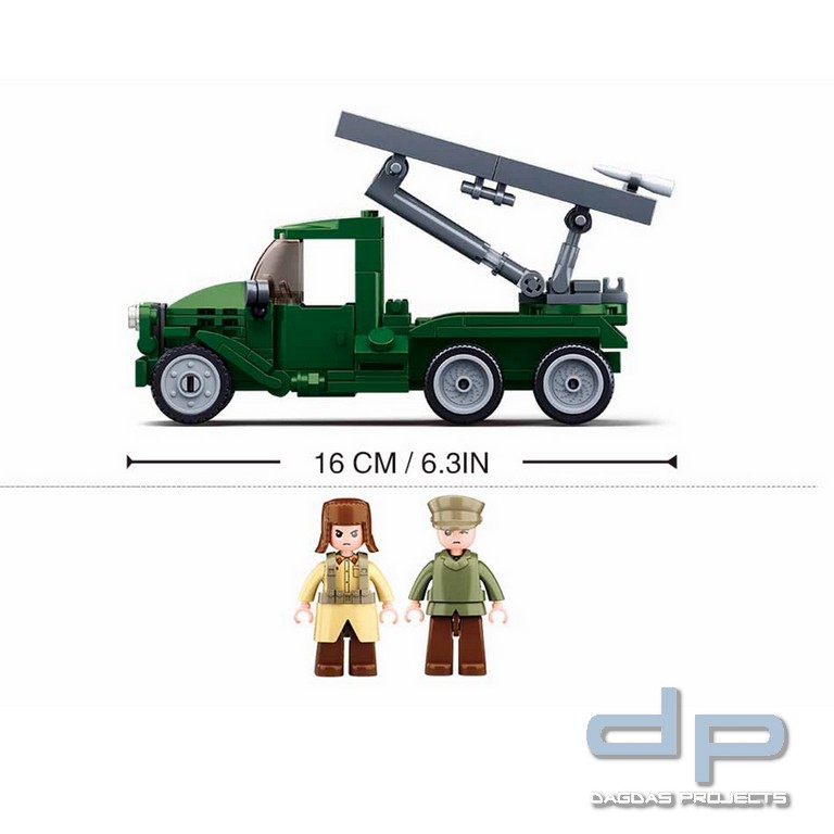 Sluban (Battle of Budapest)Rus.missile guns M38-B0975 #16149