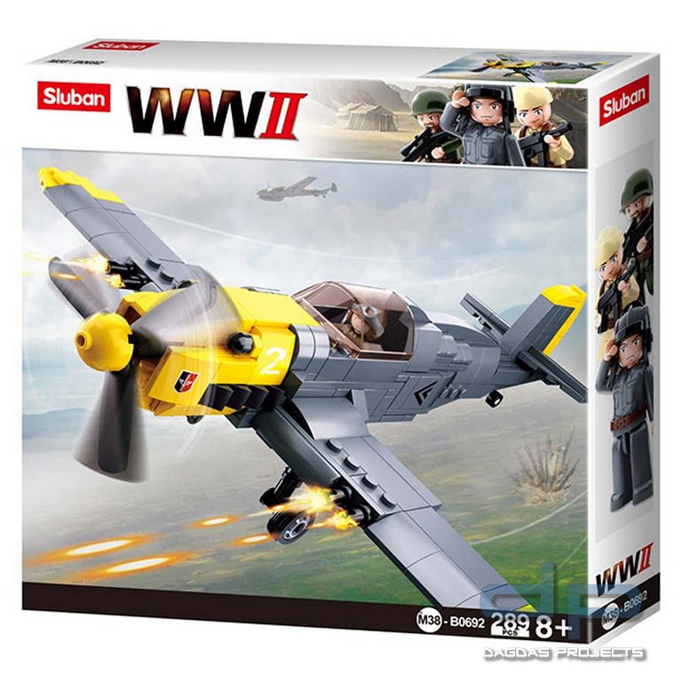 Sluban WWII German Bomber M38-B0692 #16097