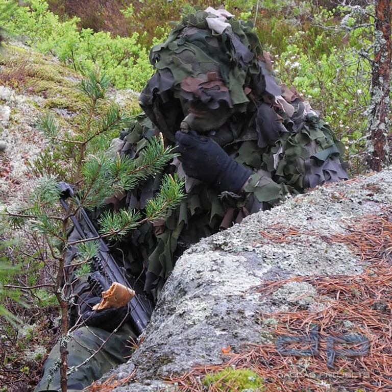 SnigelDesign 3D Operator Ghillie Tarnjacke