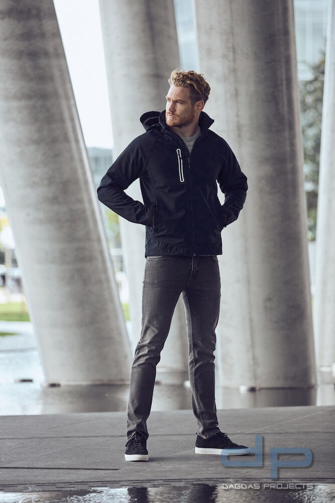 Herren Behörden Softshelljacke "Milford Jacket" in verschiedenen Farben mit Aufdruck nach Wunsch