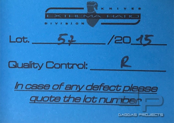 Extrema Ratio Neck Knife N.K.1 Desert