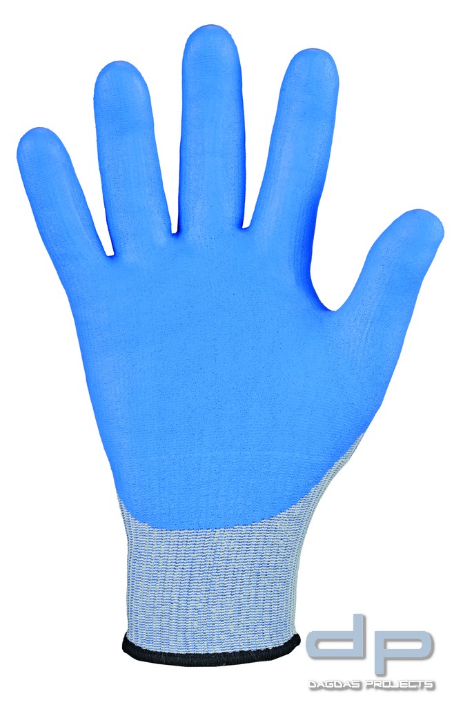 STRONGHAND® HANDSCHUHE in blau gesandeter Nitrilschaumbeschichtung VPE12