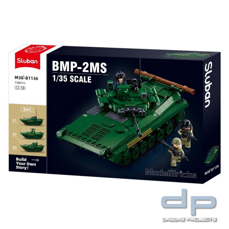 Sluban Infantery fighting vehicle M38-B1136 #16180