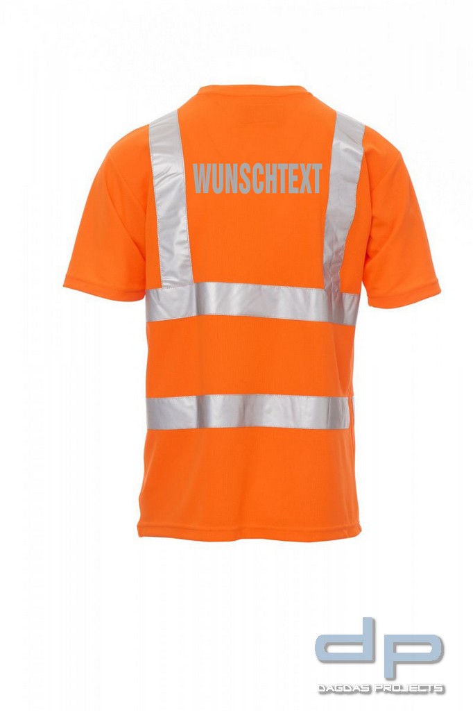 Payper Warnschutz T-shirt "AVENUE" in verschiedenen Farben mit Wunschaufdruck auf Brust und Rücken