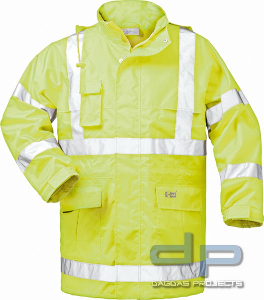 SAFESTYLE® Warnschutz-Jacke mit Wunschbeschriftung möglich in Gelb