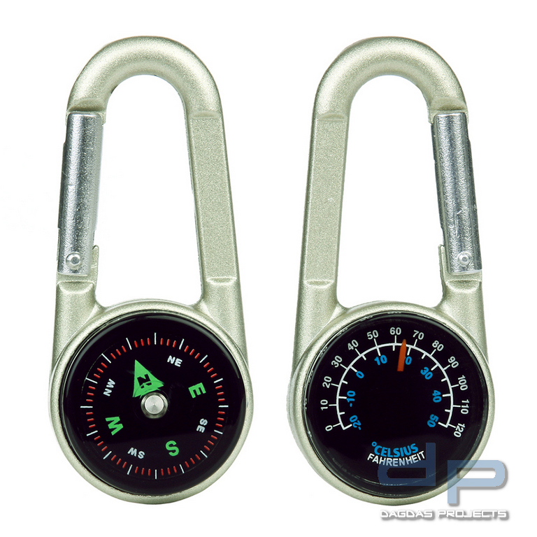 BCB Karabinerhaken 3 in 1