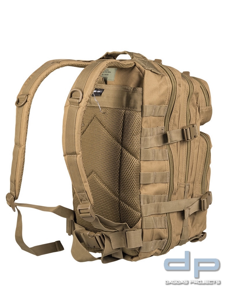 US ASSAULT PACK SM COYOTE VPE 2