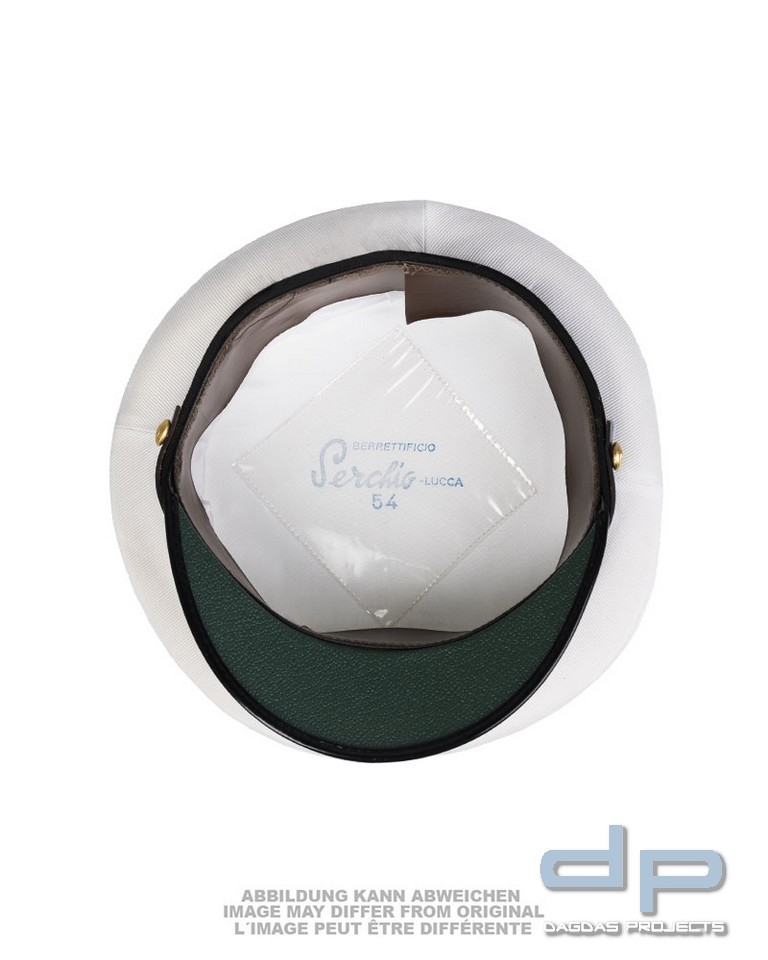 ITAL.MARINESCHIRMMÜTZE WEISS NEUW. VPE 2