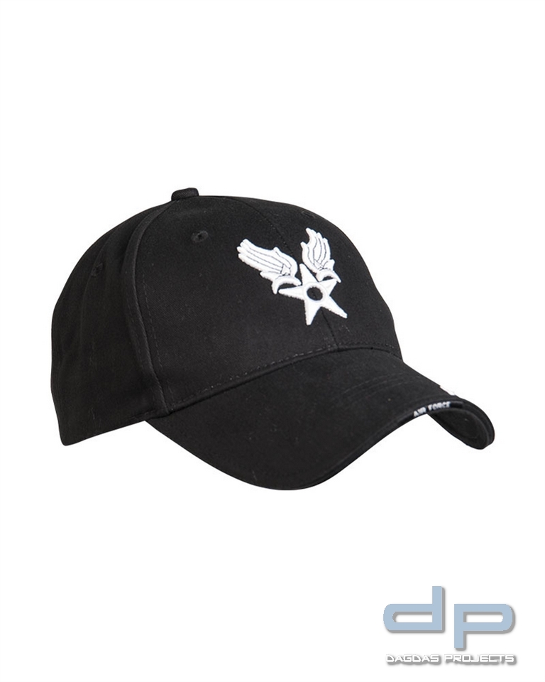 BASEBALL CAP SANDWICH SCHW.′AIRFORCE′ VPE 5