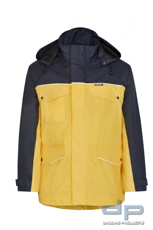 Wetterschutzjacke VARIOLINE gelb/navy