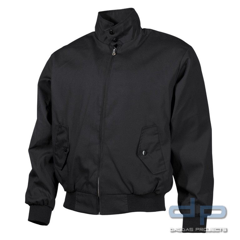 Jacke, "English Style", schwarz