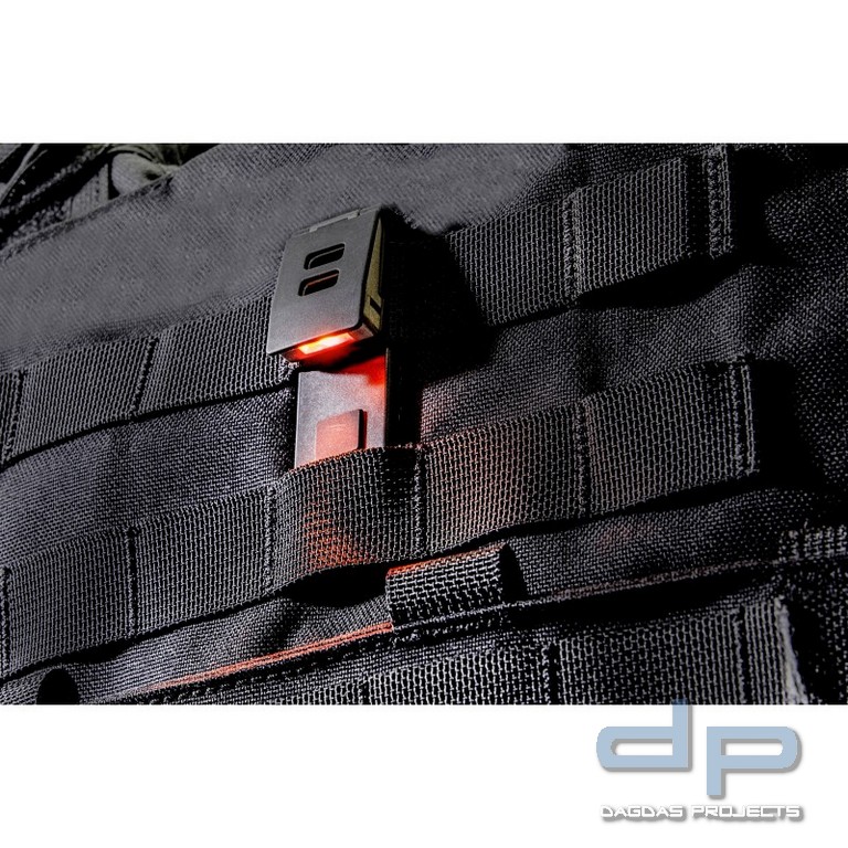 Taschenleuchte "Quiqlite X UV" LED Akku inkl. Diffusoraufsatz XFLARE