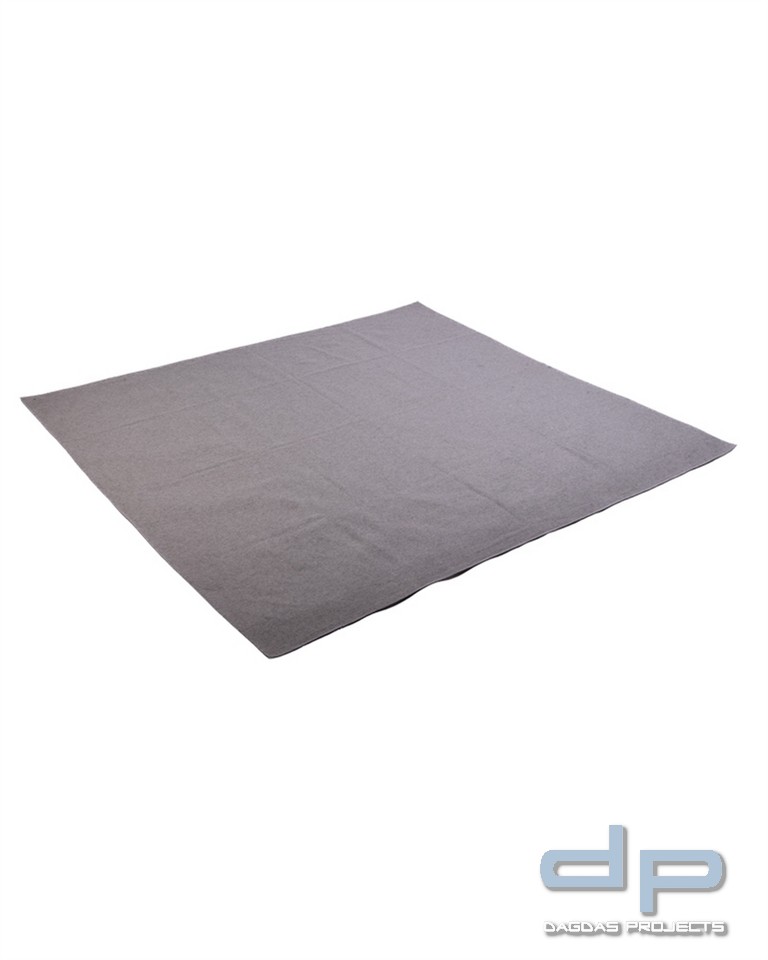 WOLLDECKE 175X150 CM 100/WOLLE LIGHT GREY VPE2