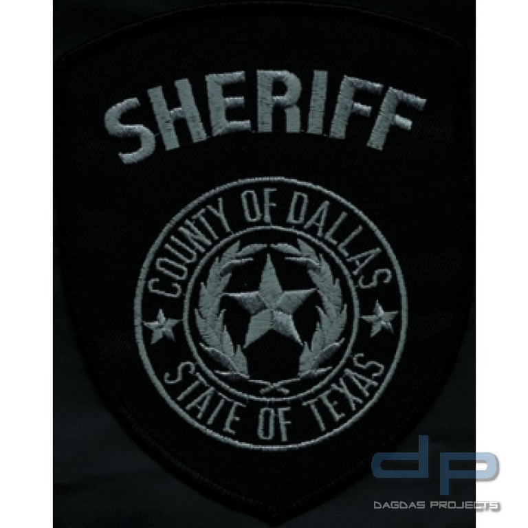 Stoffaufnäher - County of Dallas Sheriff - State of Texas