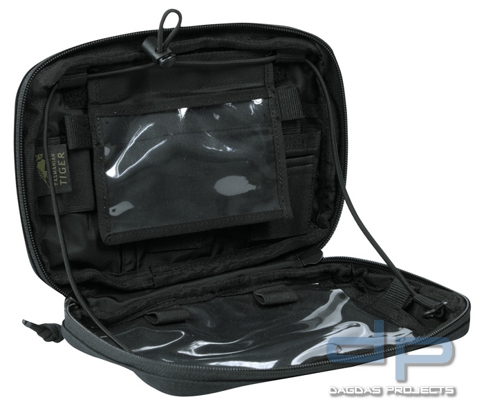 Tasmanian Tiger Leader Admin Pouch Schwarz