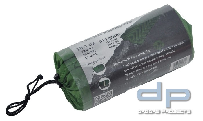 Klymit Isomatte Static V Grün