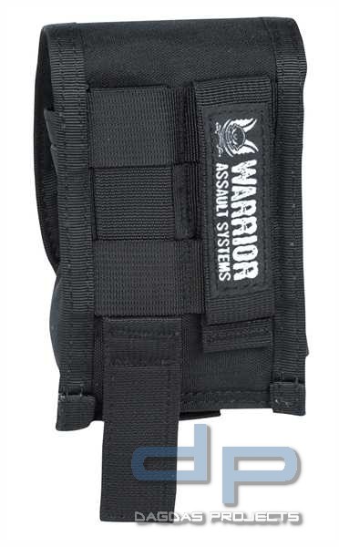 Warrior Single Smoke Pouch Black