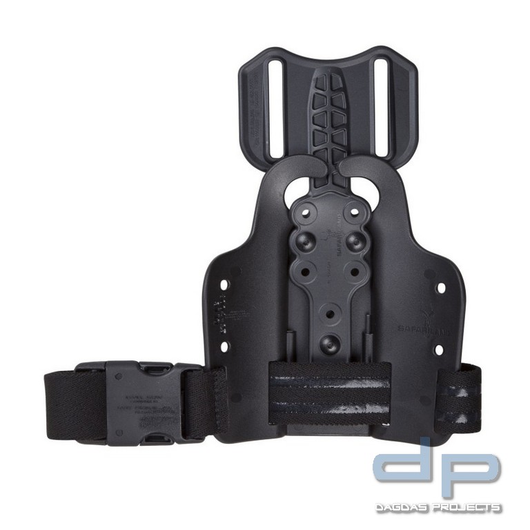 SAFARILAND® 6004DFA (1 elastisches Band) TAC Holsterplatte komplett in verschiedenen Farben