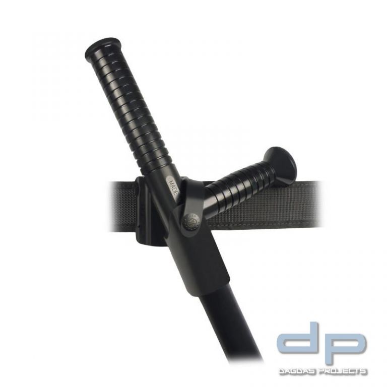 Tonfa -/ MES - Holster ESP TH-04 für Tonfa mit 31-34 mm Ø, verst. Gürtelklammer, 360° drehbar