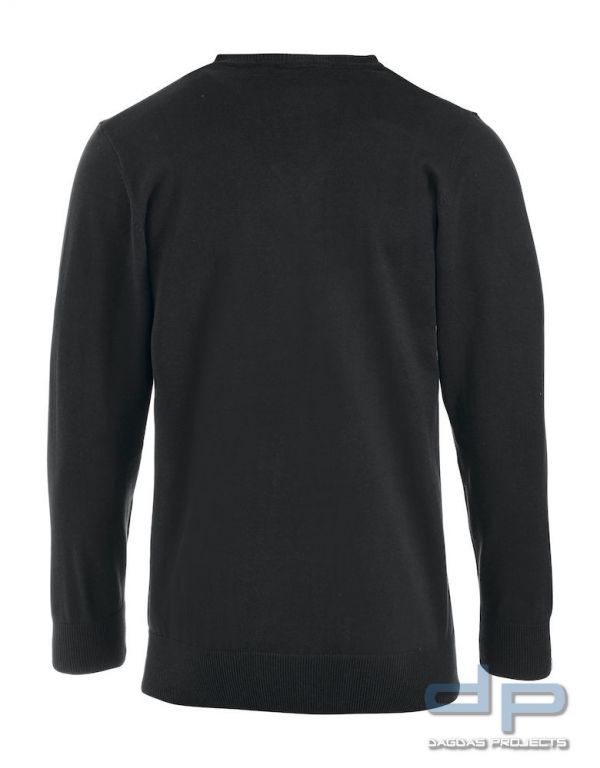 Herren Strickpullover V-Ausschnitt 100 % Baumwolle in verschiedenen Farben