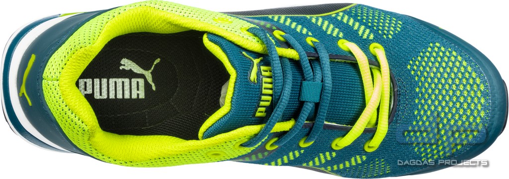 Puma Sicherheitsschuh ELEVATE KNIT GREEN LOW S1P ESD HRO SRC