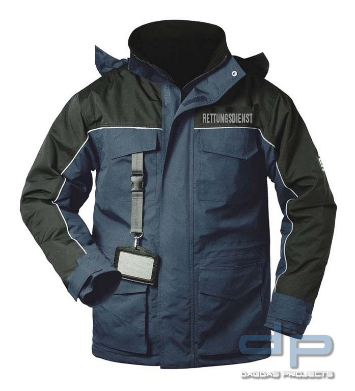 Thermo Jacke mit Wunschtext