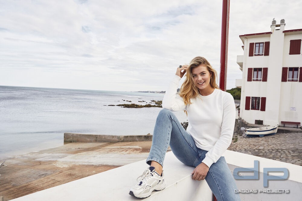 Unisex Miami Roundneck in verschiedenen Farben mit Aufdruck nach Wunsch auf Brust und Rücken