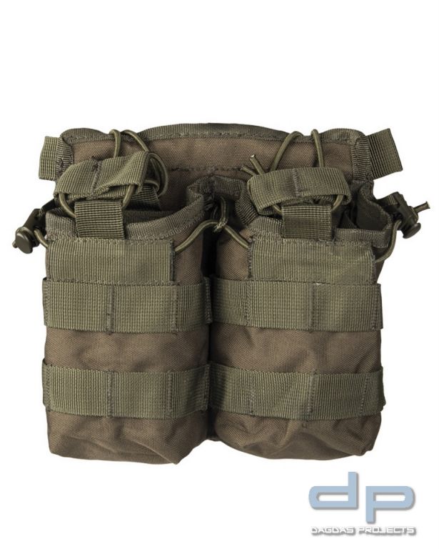 MAG.TASCHE OPEN TOP DOUBLE verschiedene Farben VPE 5