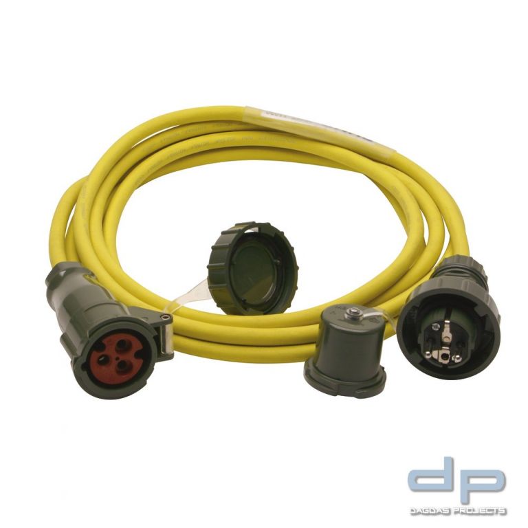 Dönges Fahrzeuganschluss Adapterkabel THW-Version, 5 m