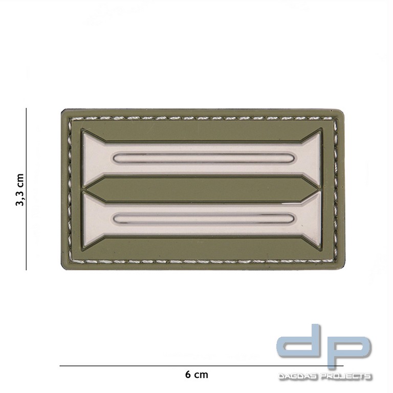 Emblem 3D PVC Deutsche Insignia grün