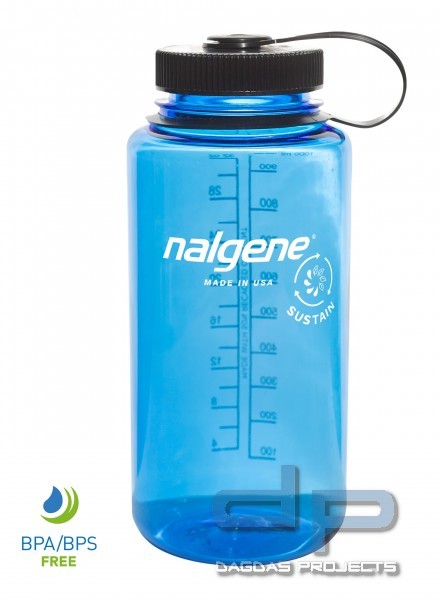 NALGENE TRINKFLASCHE WEITHALS "SUSTAIN" 1 LITER IN VERSCHIEDENEN FARBEN