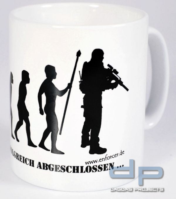 Tasse "Evolution" Weiß