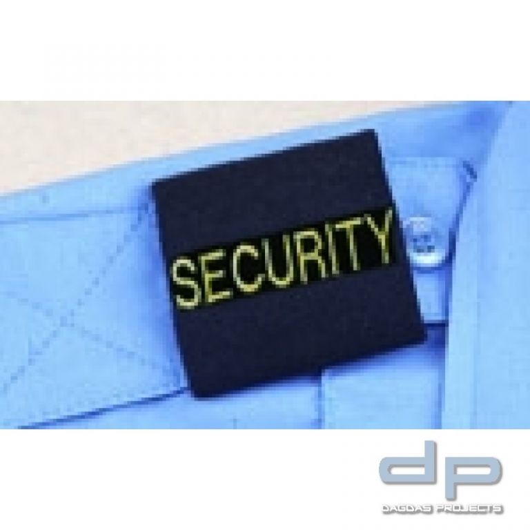 Schulterschlaufen - SECURITY - passend für Original U.S. Police Hemden