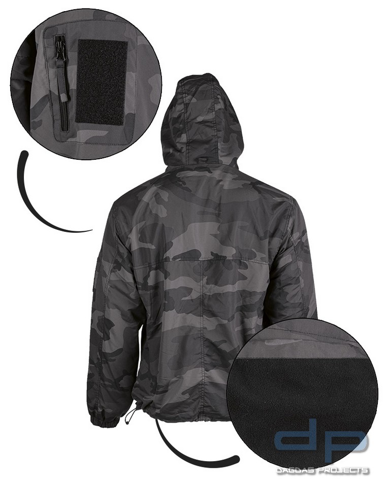 MIL-TEC® COMBAT ANORAK WINTER DARK CAMO VPE 2