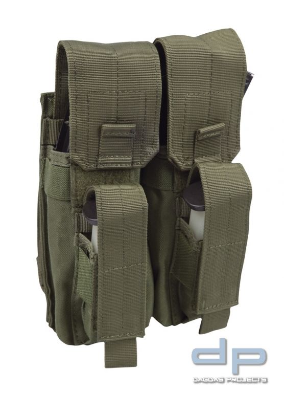 Magazintasche Condor AK47/74 Double Kangaroo Oliv