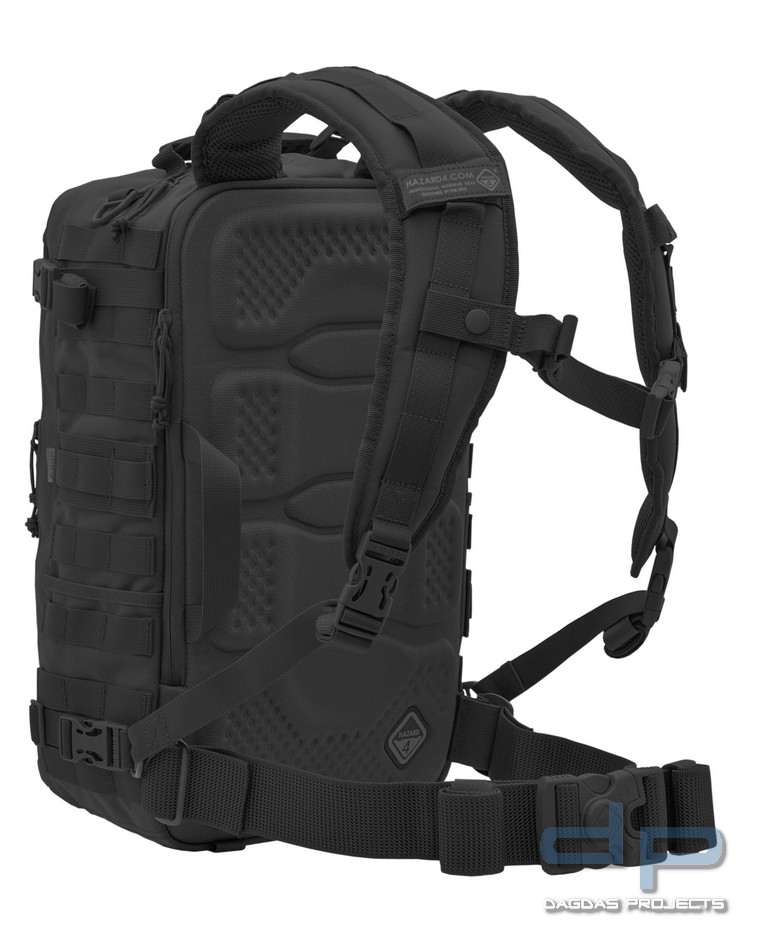 Hazard 4 Second Front Backpack Black