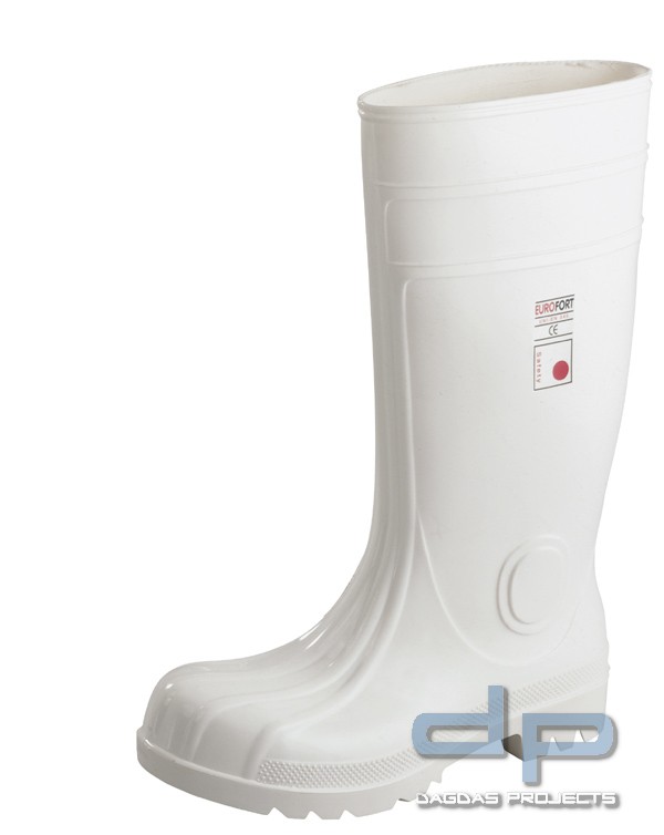 EUROMAX PVC-Sicherheitsstiefel in Weiß