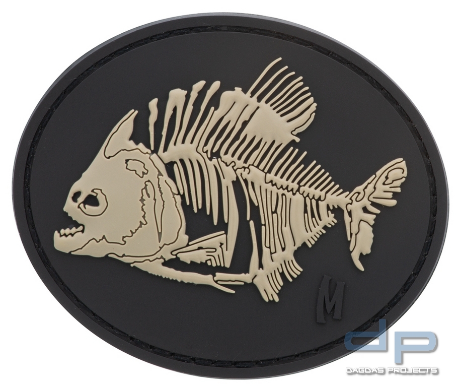 Maxpedition Rubber Patch PIRANHA BONES Swat