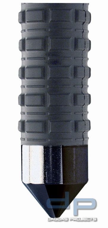 Spitze für Teleskopschlagstock, Schwarz, Glaszerbrecher
