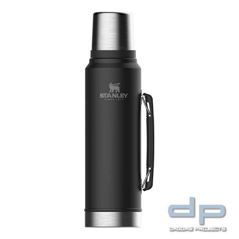 CLASSIC VAKUUM-FLASCHE 1,0 l in grün und schwarz