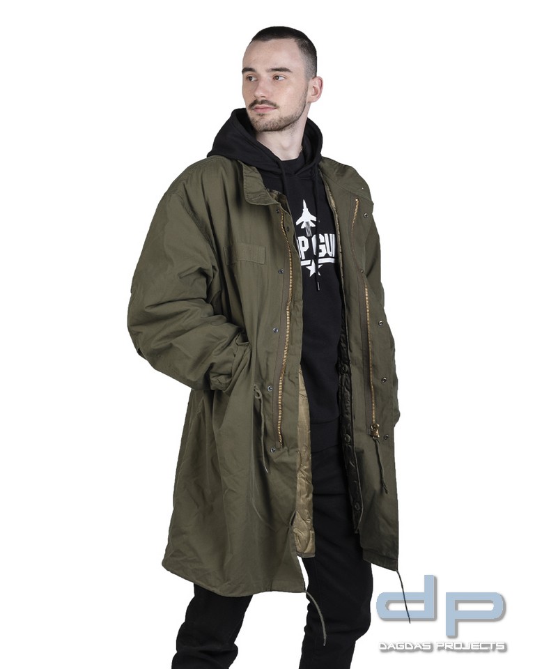 US SHELL PARKA M65 M.LINER OLIV