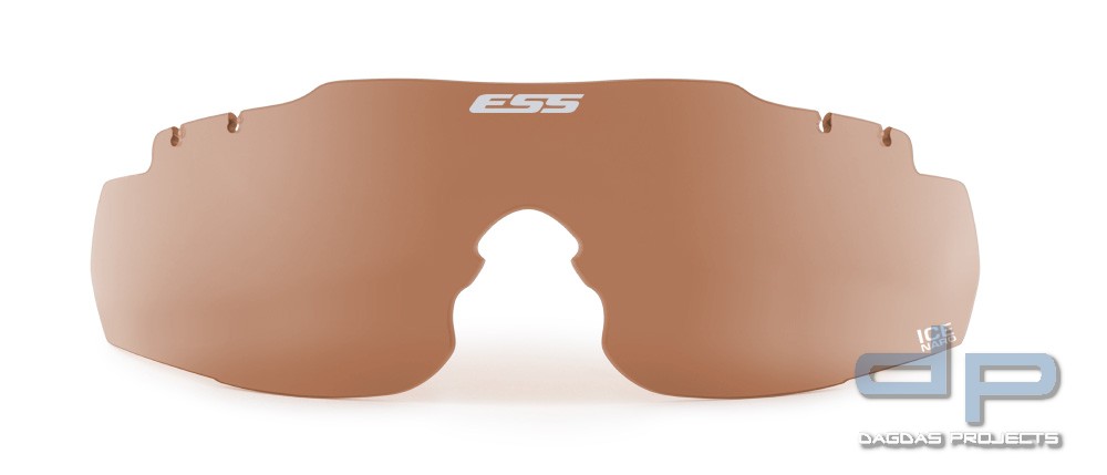 ESS ICE NARO Eyeshields - Austauschlinsen kupferrot