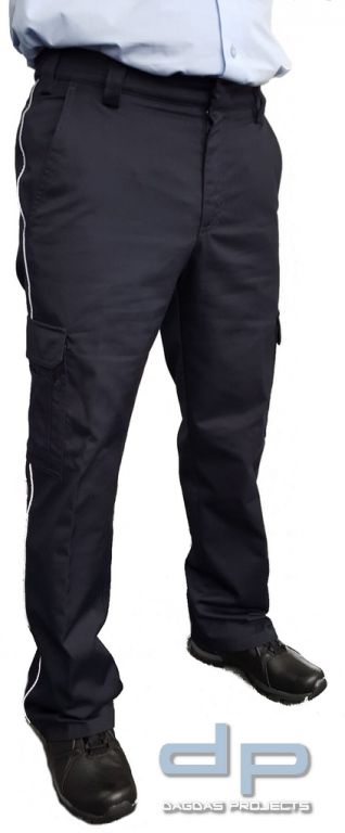 ETZEL Diensthose Baden-Württemberg für Herren mit Aufdruck ORDNUNGSAMT reflektierend Silber Gr H54