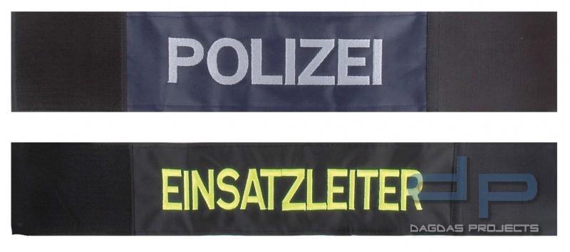 Armbinde bestickt - BEHÖRDE -