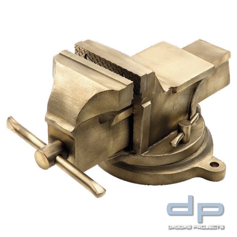Parallelschraubstock funkenfrei, Backenbreite 170 mm, Spannweite 170 mm