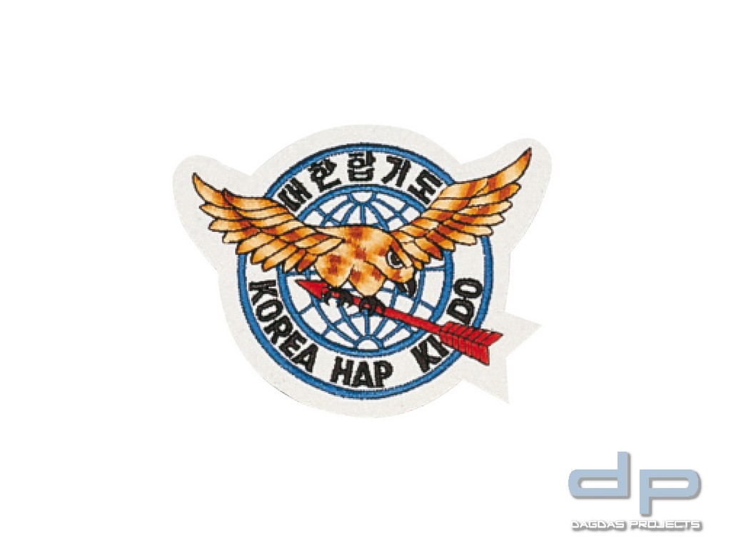 Stickabzeichen Korea Hapkido