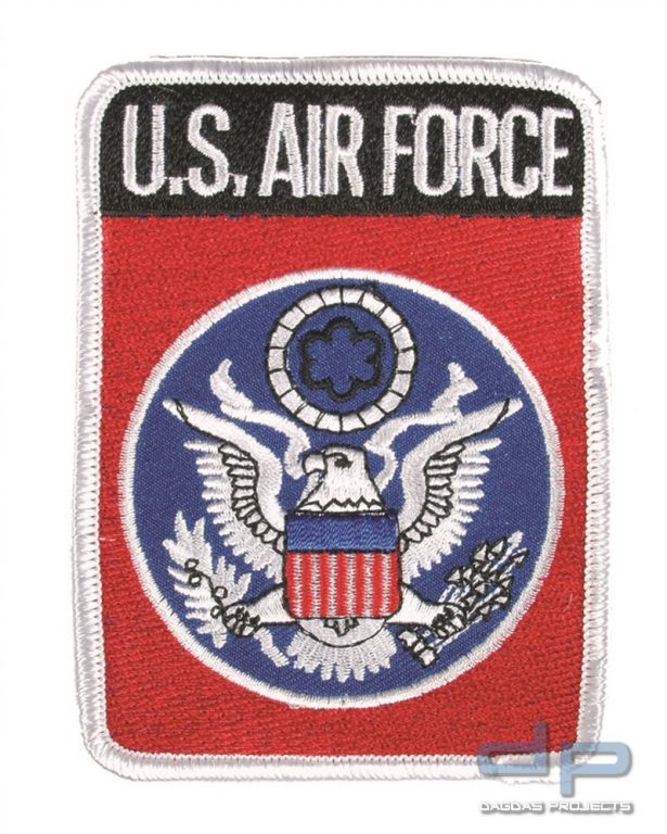 US ZUGEHÖRIGKEITSABZEICHEN TEXTIL US AF 10 Stück
