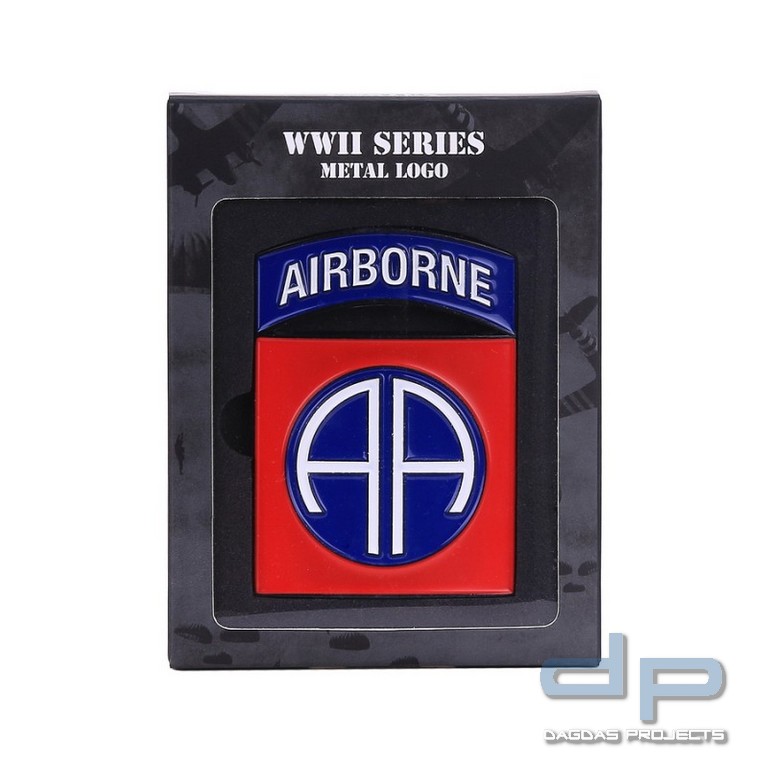 Metall logo 82nd Airborne Division