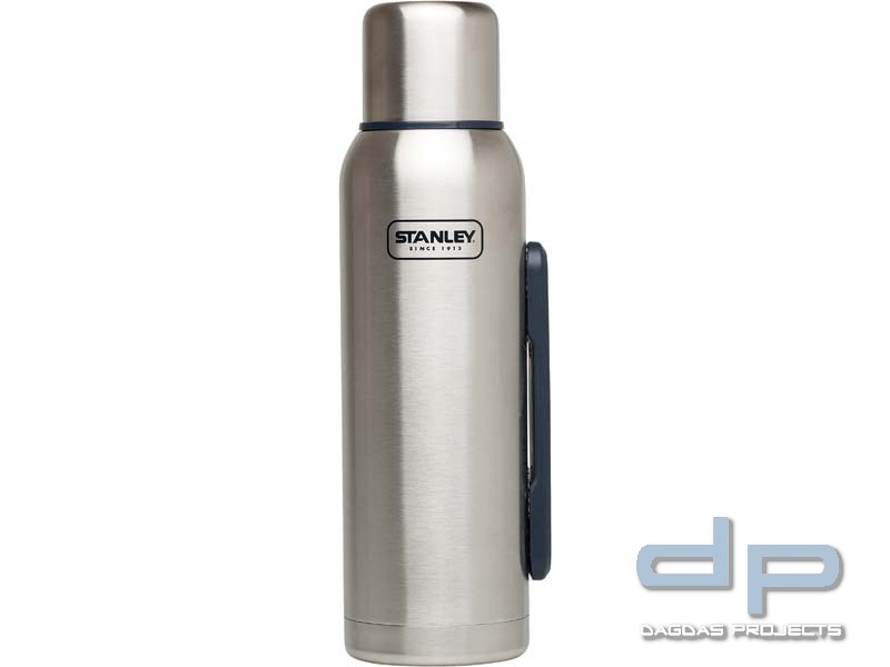 Stanley XL Adventure Vacuum Bottle, 1,3 Liter, 18/8 Stahl,  isolierender Trinkbecher, weite Öffnung
