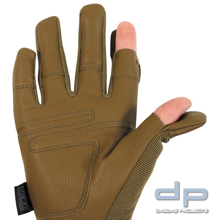 Tactical Handschuhe, "Mission" coyote tan